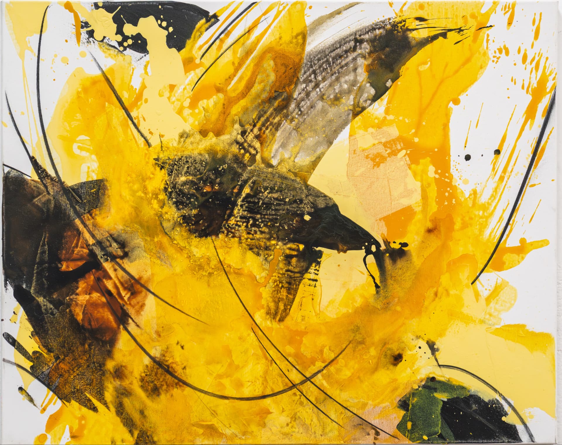 Ginesta — obra abstracta original de Núria Calatayud